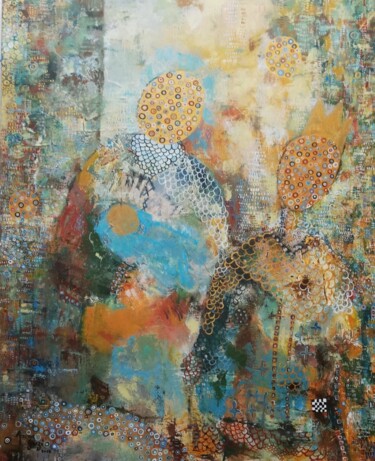 La nourrice du petit prince Peinture intitulée "La nourrice du peti…" par Anna Grazi, Œuvre d'art originale, Acrylique