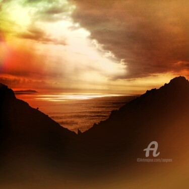 Digital Arts titled "AURORE A CASSIS" by Grafi, Original Artwork