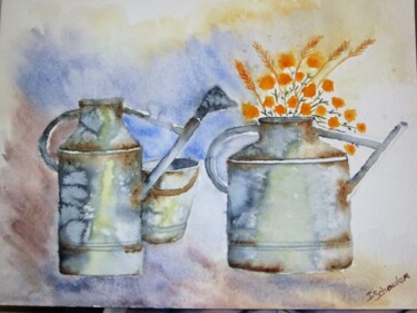 Peinture intitulée "img-7804.jpg" par Isabelle Schouler, Œuvre d'art originale, Aquarelle