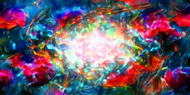 Arte digital titulada "eau de rose.jpg" por Decolorado, Obra de arte original, Pintura Digital