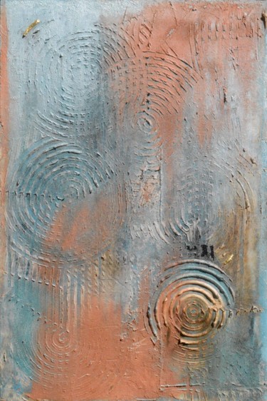Painting titled "Chutes industrielle…" by Ayel, Original Artwork, Acrylic