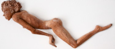 Sculpture intitulée "à moitié nue def" par Marc De Lassus Saint-Geniès, Œuvre d'art originale