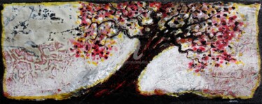 esprit-de-l-arbre-n-20-peinture-d-ibara-acrylique-sur-toile-format-20cm-sur-50cm.jpg Painting titled "esprit-de-l-arbre-n…" by Henri Ibara, Original Artwork, Acrylic