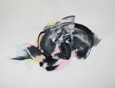 Painting titled "Angels bend down th…" by Dmitri Matkovsky, Original Artwork, Acrylic