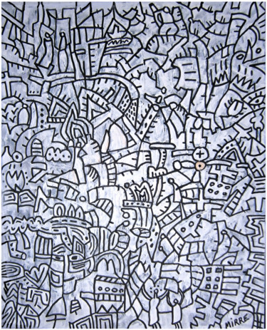 Arte digital titulada "TUBULAR BELLS" por Jean Mirre, Obra de arte original