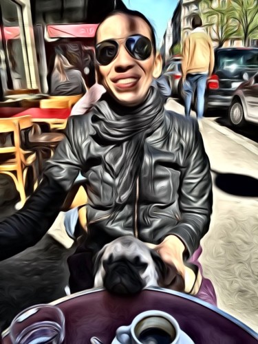 Arts numériques intitulée "Bouille" par Grégory Bianchi, Œuvre d'art originale, Peinture numérique