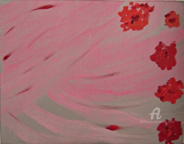 Painting titled "Abstract 49" by Michela Curtis, Original Artwork, Oil