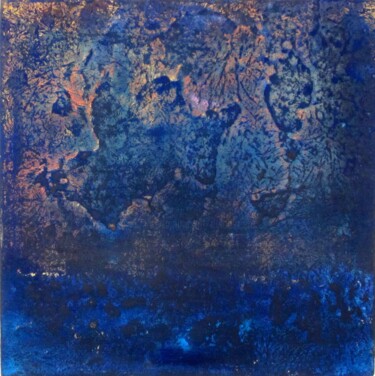 Peinture intitulée "Submarine" par Valérie De Laubrière, Œuvre d'art originale, Acrylique
