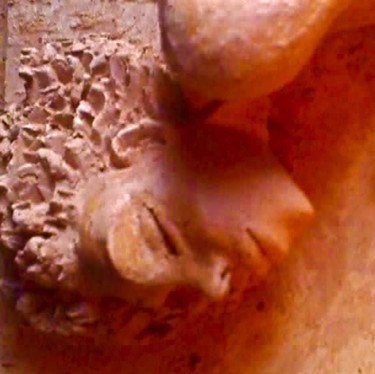Sculpture intitulée "détail à moitié nue" par Marc De Lassus Saint-Geniès, Œuvre d'art originale