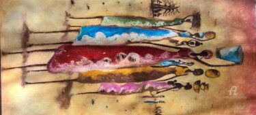 Peinture intitulée "wp-20151112-12-11-5…" par Ako Wilson, Œuvre d'art originale