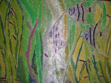 Peinture intitulée "Sidération" par Clémence C., Œuvre d'art originale, Huile