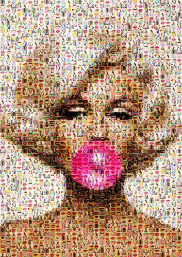 제목이 "MARILYNE POP ART"인 사진 Gaudi .C로, 원작, 디지털