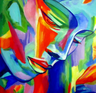 "Inner strength" 绘画 标题为“"Inner strength"” 由Helena Wierzbicki, 原创艺术品, 丙烯