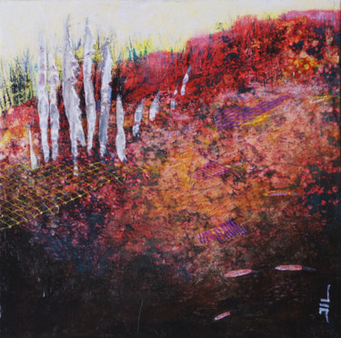 Peinture intitulée "Freescape" par Jean-Luc Lacroix (JL LACROIX), Œuvre d'art originale, Acrylique
