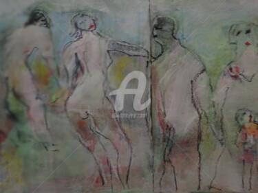 Peinture intitulée "30416-1" par Jacques Stemer, Œuvre d'art originale, Acrylique