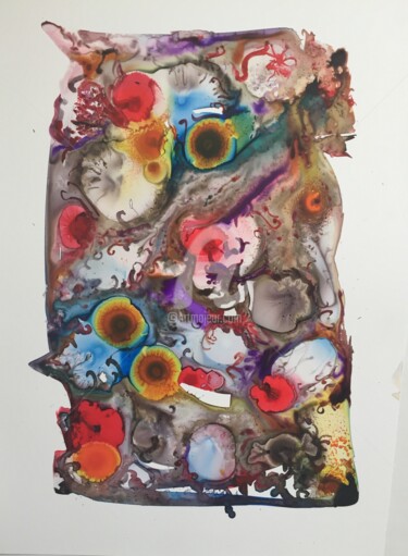 Jour de fête Peinture intitulée "Jour de fête" par Sbx, Œuvre d'art originale