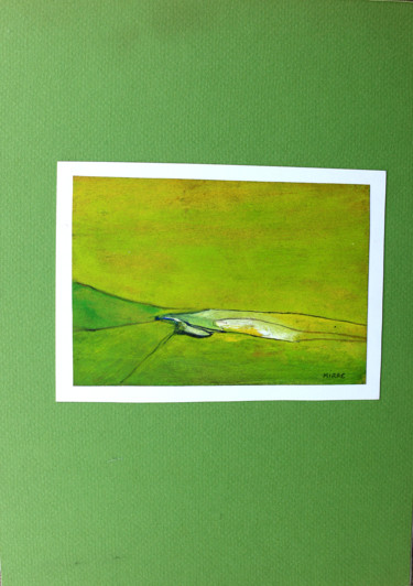Ζωγραφική με τίτλο "THE BURREN (Ireland)" από Jean Mirre, Αυθεντικά έργα τέχνης, Λάδι