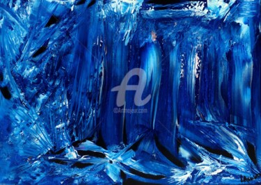 Peinture intitulée "CASCADES" par Marilyne Lavoisier, Œuvre d'art originale, Acrylique