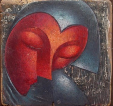 Painting titled "Artwork 5" by Tsvetomir Assenov, Original Artwork, Oil