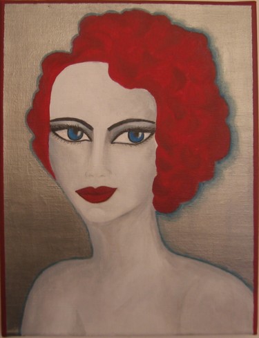 Peinture intitulée "Anna" par Innox, Œuvre d'art originale, Acrylique