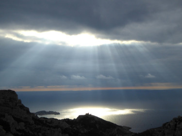 Photographie intitulée "Nuages 4" par Jean Paul Rosso, Œuvre d'art originale