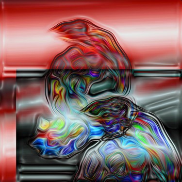 Arte digital titulada "La paleta de Darwin…" por Decolorado, Obra de arte original, Pintura Digital