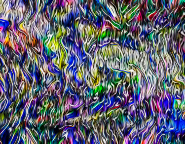 Arte digital titulada "selva-de-sirenas.jpg" por Decolorado, Obra de arte original, Pintura Digital