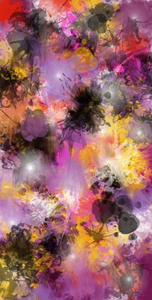 Arts numériques intitulée "Stain" par Grégory Bianchi, Œuvre d'art originale, Peinture numérique