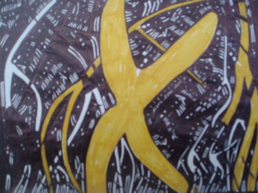 Drawing titled "Crete 5" by Michael Fitzgerald, Original Artwork, Ink