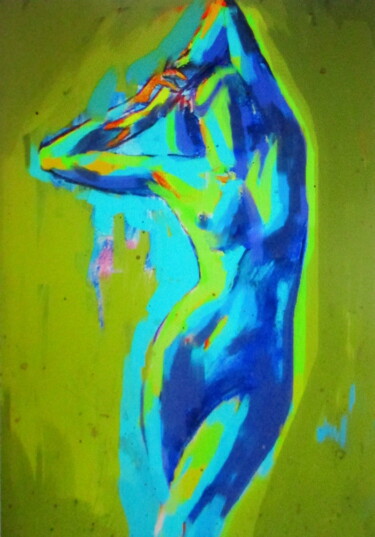 "Silence of a Dream" 绘画 标题为“"Silence of a Dream"” 由Helena Wierzbicki, 原创艺术品, 丙烯