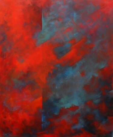 Peinture intitulée "Incantation." par Michèle Radix, Œuvre d'art originale, Acrylique