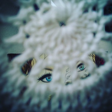 Fotografía titulada "regard blue eyes" por Philippe Sidot Et Charlotte Carsin, Obra de arte original