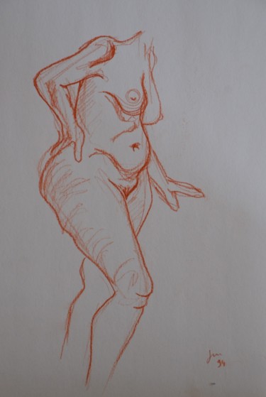 Croquis 13 Disegno intitolato "Croquis 13" da Stefano Di Marco, Opera d'arte originale, Gesso