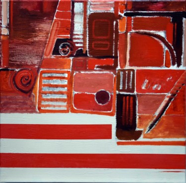 Peinture intitulée "Etude pour une comm…" par Pascal Buffard, Œuvre d'art originale
