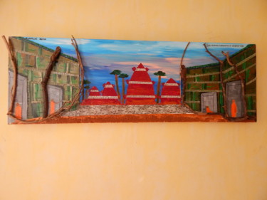 Malerei mit dem Titel "Les Arbres rampants…" von Jean Marc Cornille, Original-Kunstwerk