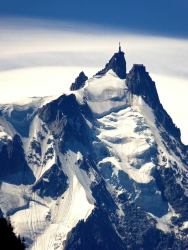 Photographie intitulée "Aiguille du Midi 1" par Jean Paul Rosso, Œuvre d'art originale