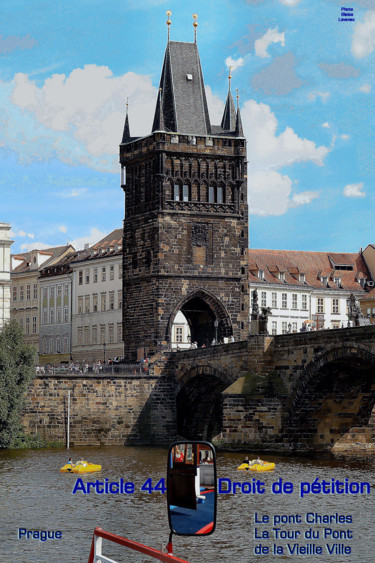 EUROPE, ARTICLE 44,LE PONT SAINT CHARLES, PRAGUE, TCHEQUIE