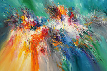 Amazing Day XL 1 Painting titled "Amazing Day XL 1" by Peter Nottrott, Original Artwork, Acrylic
