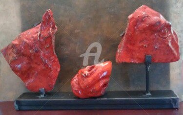 Sculpture intitulée ""équi-libre" gros p…" par Véronique Soitel, Œuvre d'art originale