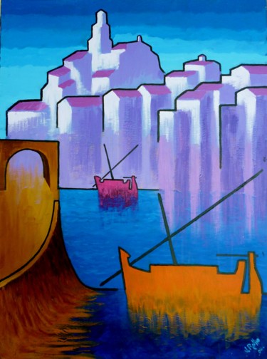 Peinture intitulée "76fb516f-5c5e-4170-…" par Jacques Rosso, Œuvre d'art originale