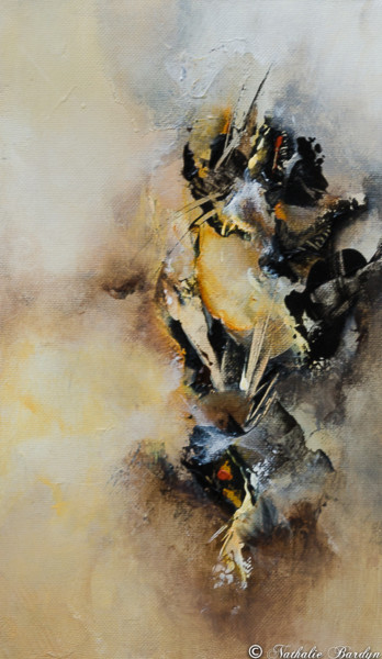 Solaris Peinture intitulée "Solaris" par Nathalie Bardyn, Œuvre d'art originale, Acrylique