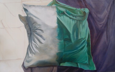 Peinture intitulée "Viens" par Catherine Chesneau, Œuvre d'art originale, Huile Monté sur Châssis en bois
