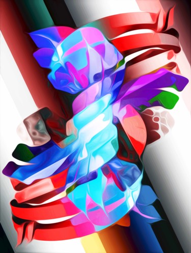 Arte digital titulada "Lazos de mujer.jpg" por Decolorado, Obra de arte original, Pintura Digital