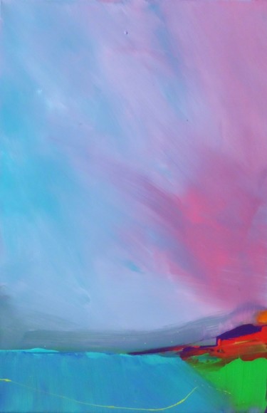 Painting titled "(untitled 40) la Fe…" by Steve Beck, Original Artwork