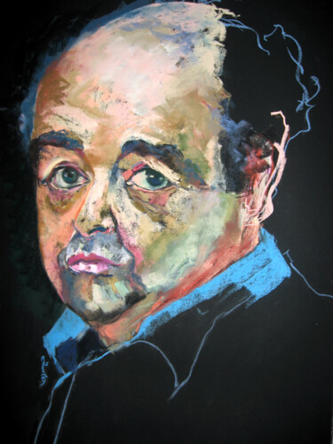 "Jacques Villeret" başlıklı Resim Rosemay Dahan tarafından, Orijinal sanat, Pastel