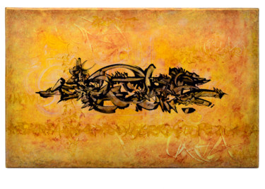 Peinture intitulée "Sans titre" par Béopé, Œuvre d'art originale, Acrylique