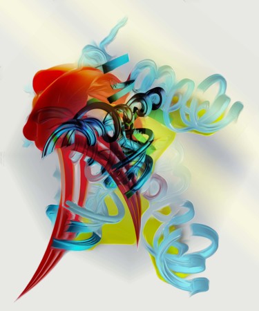 Arte digital titulada "Mago de Oz.jpg" por Decolorado, Obra de arte original, Pintura Digital