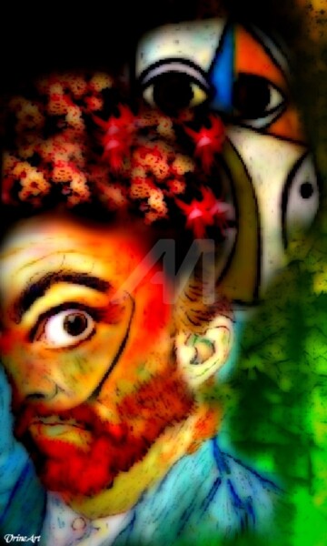 Peinture intitulée "Van DaPiKhalo" par Vrineart, Œuvre d'art originale