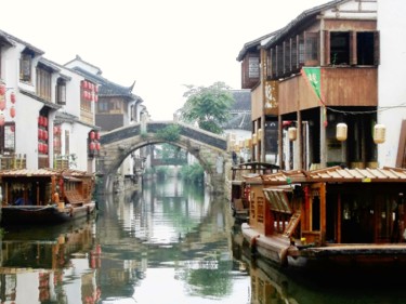 "Venezia d'oriente" başlıklı Fotoğraf Francesco Cagnato tarafından, Orijinal sanat, Dijital Fotoğrafçılık