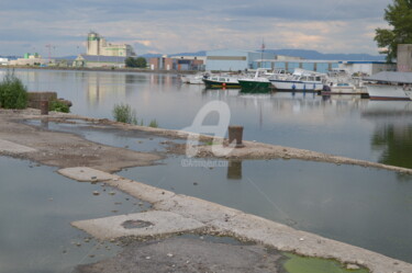 Photographie intitulée "Bassin-plaisance" par Renaud Klumpp, Œuvre d'art originale, Photographie numérique